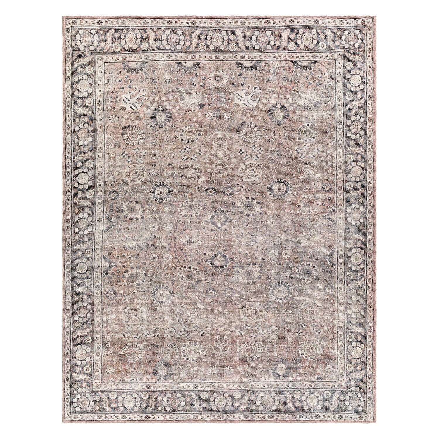 Livabliss Colin Frances Washable Rug