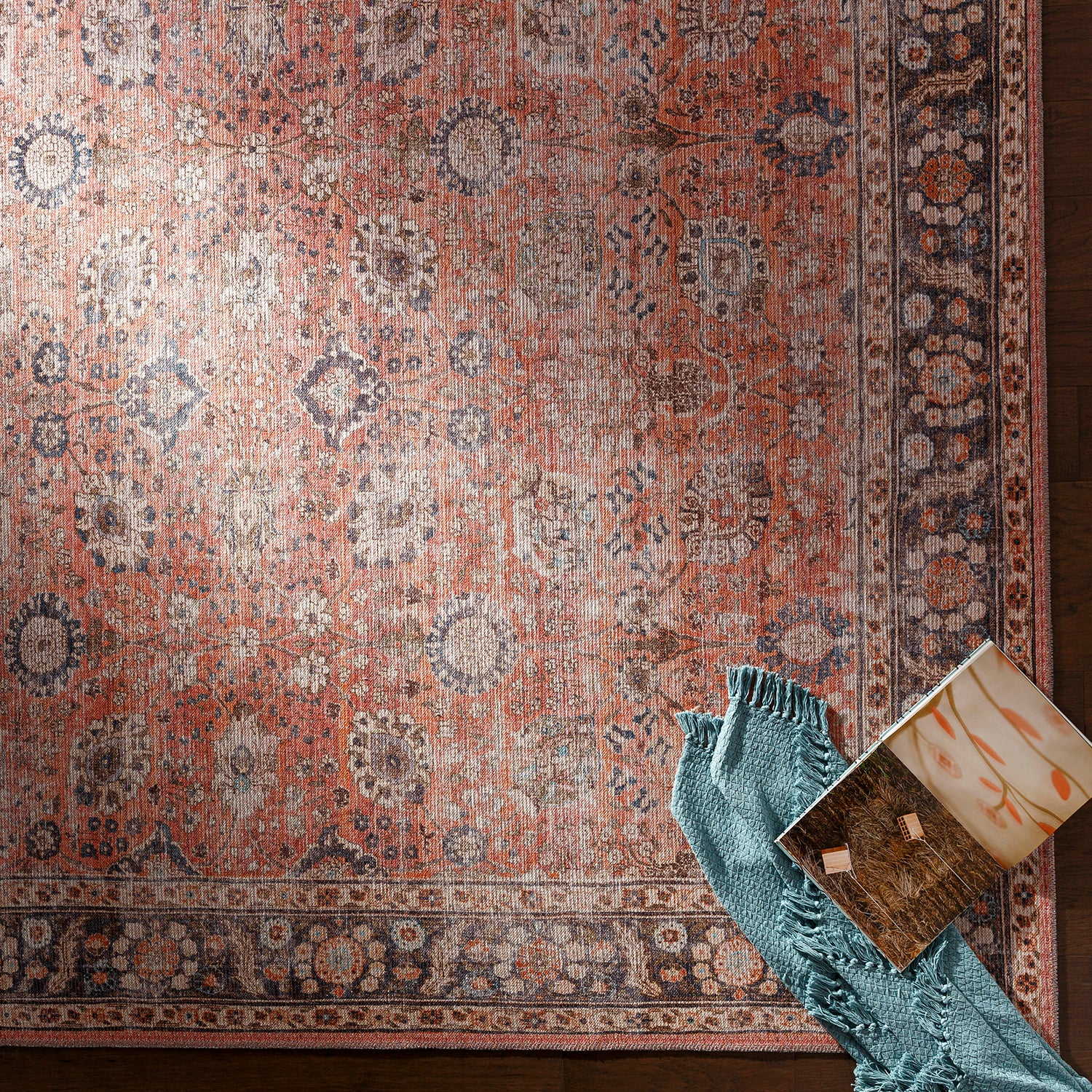 Livabliss Colin Frances Washable Rug