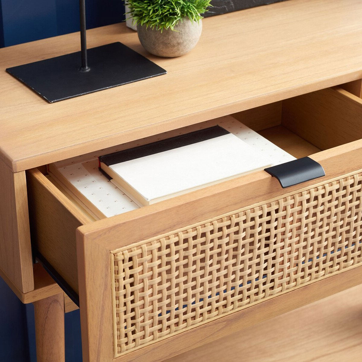 Bulcamp Rattan Console Table