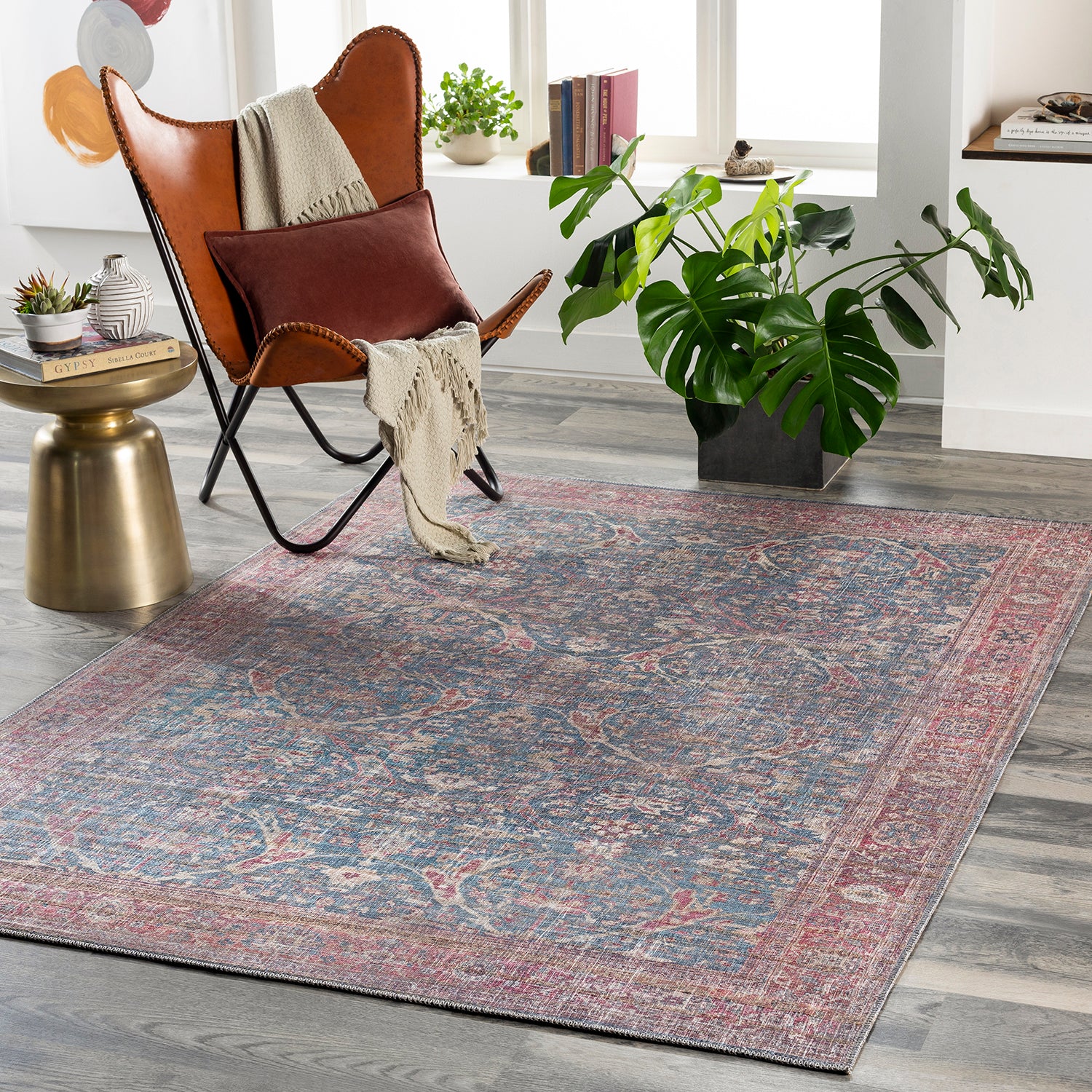 Surya Cobb Frost Washable Rug