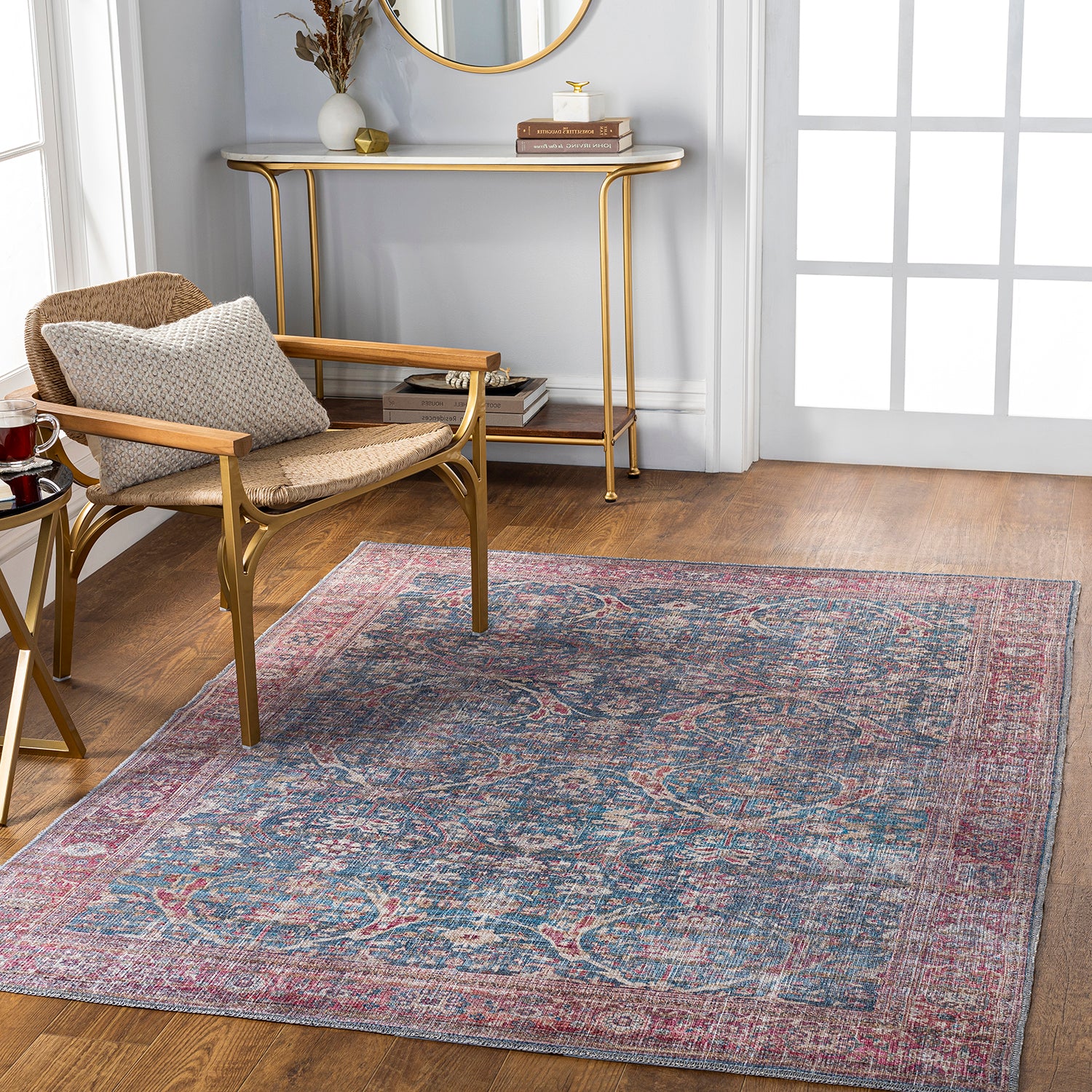 Surya Cobb Frost Washable Rug