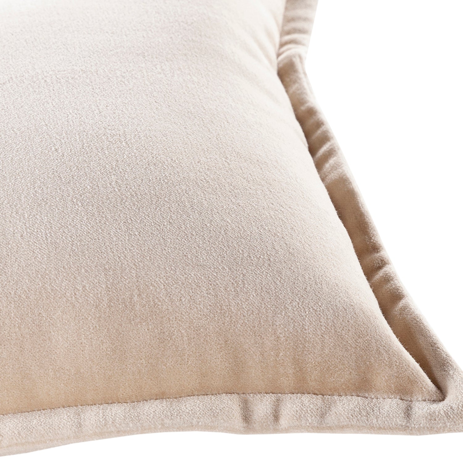 Olivia Cotton Velvet Lumbar Throw Pillow