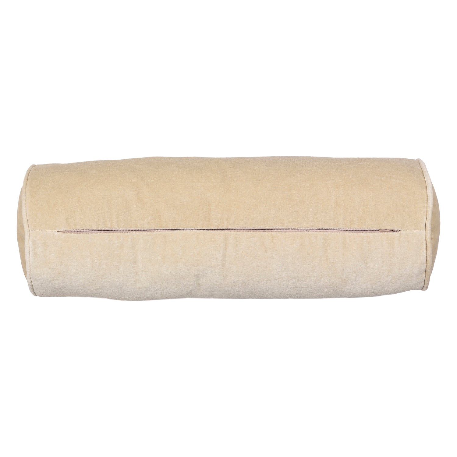 Olivia Cotton Velvet Bolster Pillow