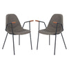 Kian Mid Century Dining Chair Set of 2