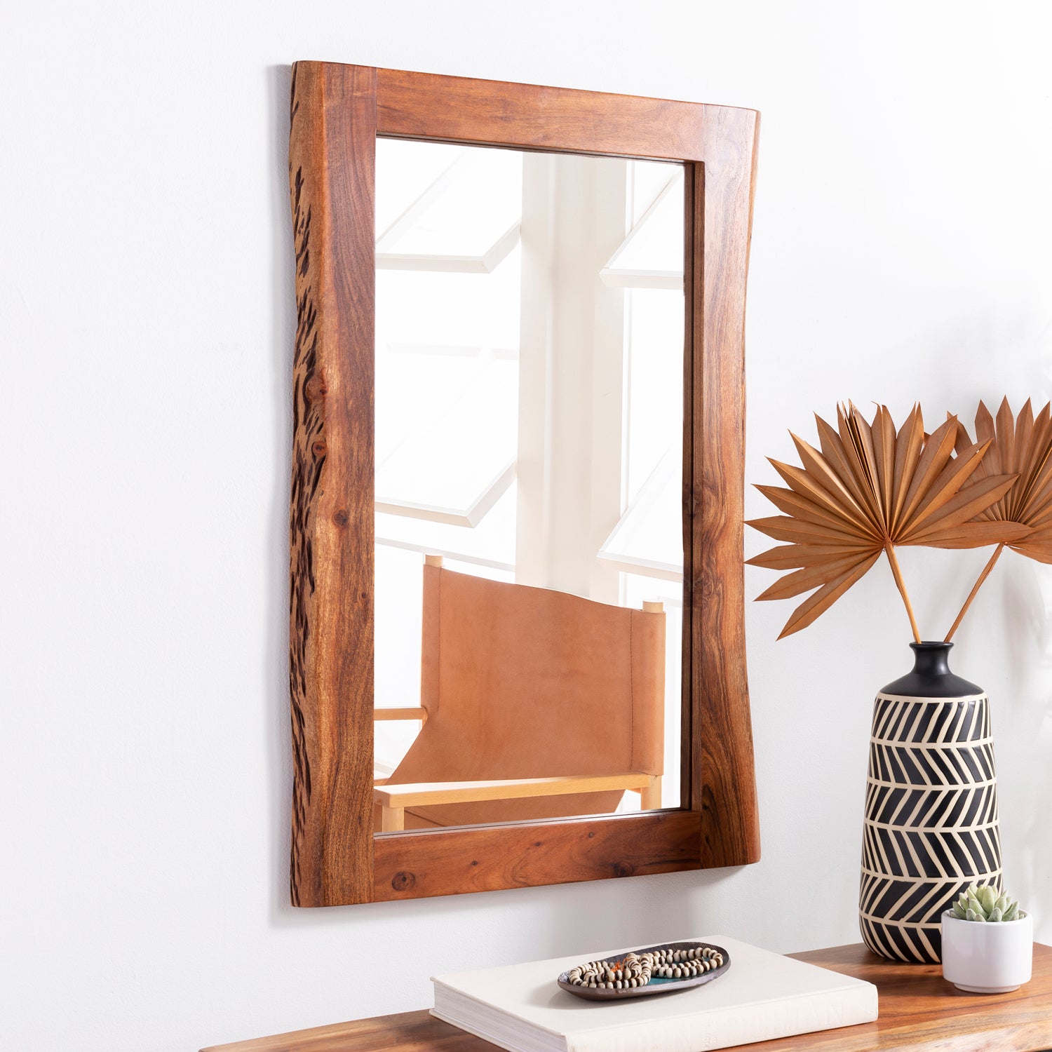 Abbott Wall Mirror - Paynes Gray