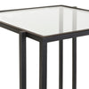 Fillmore Glass Square Side Table