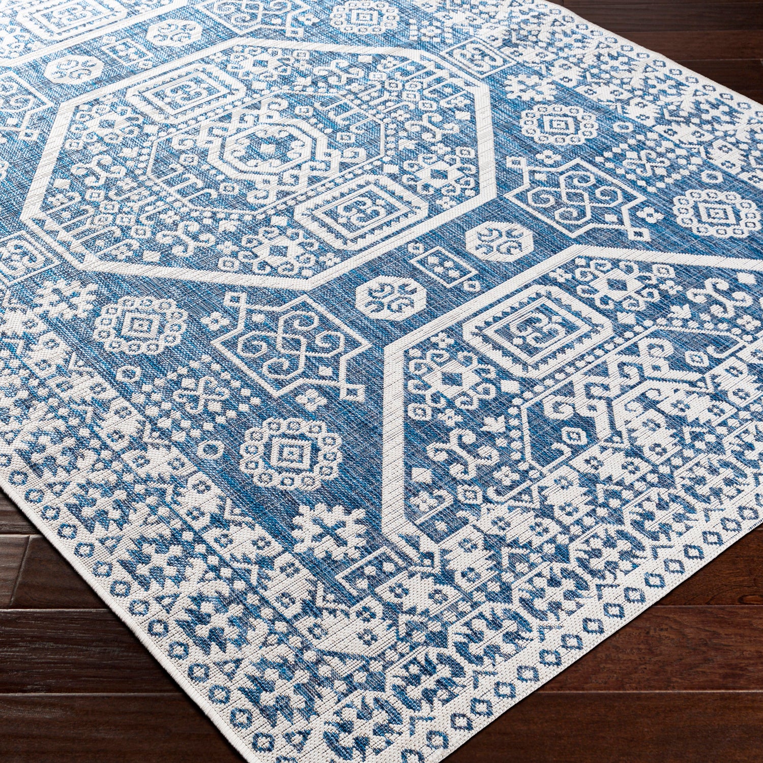 Surya Eagean Haire Indoor/Outdoor Rug – Paynes Gray