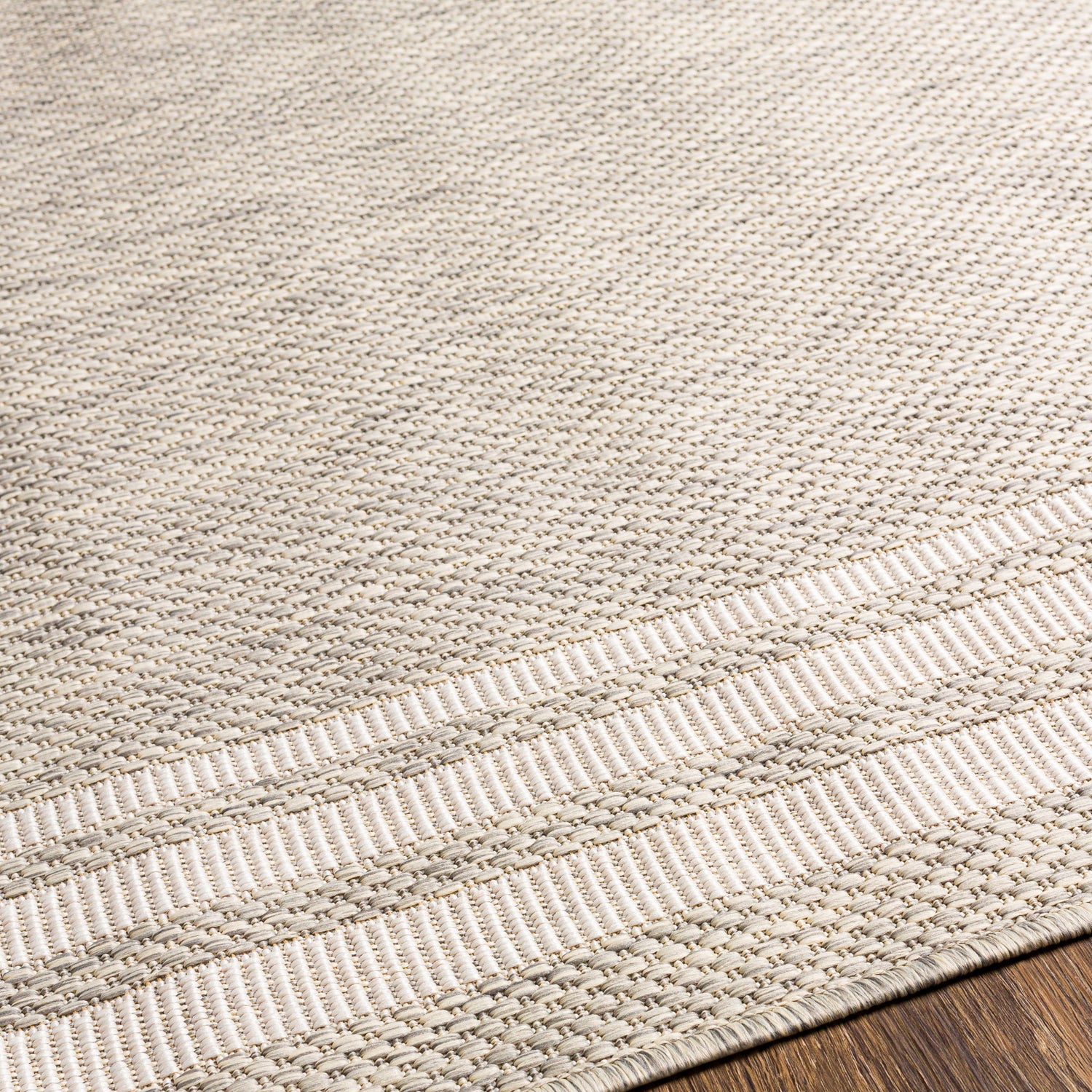 Livabliss Eagean Border Indoor/Outdoor Rug