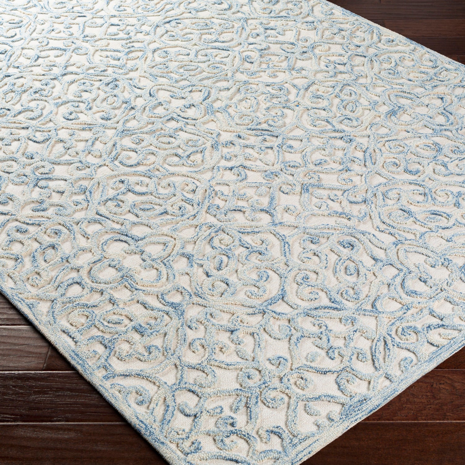 Surya Elegance Floral Hand Tufted Rug