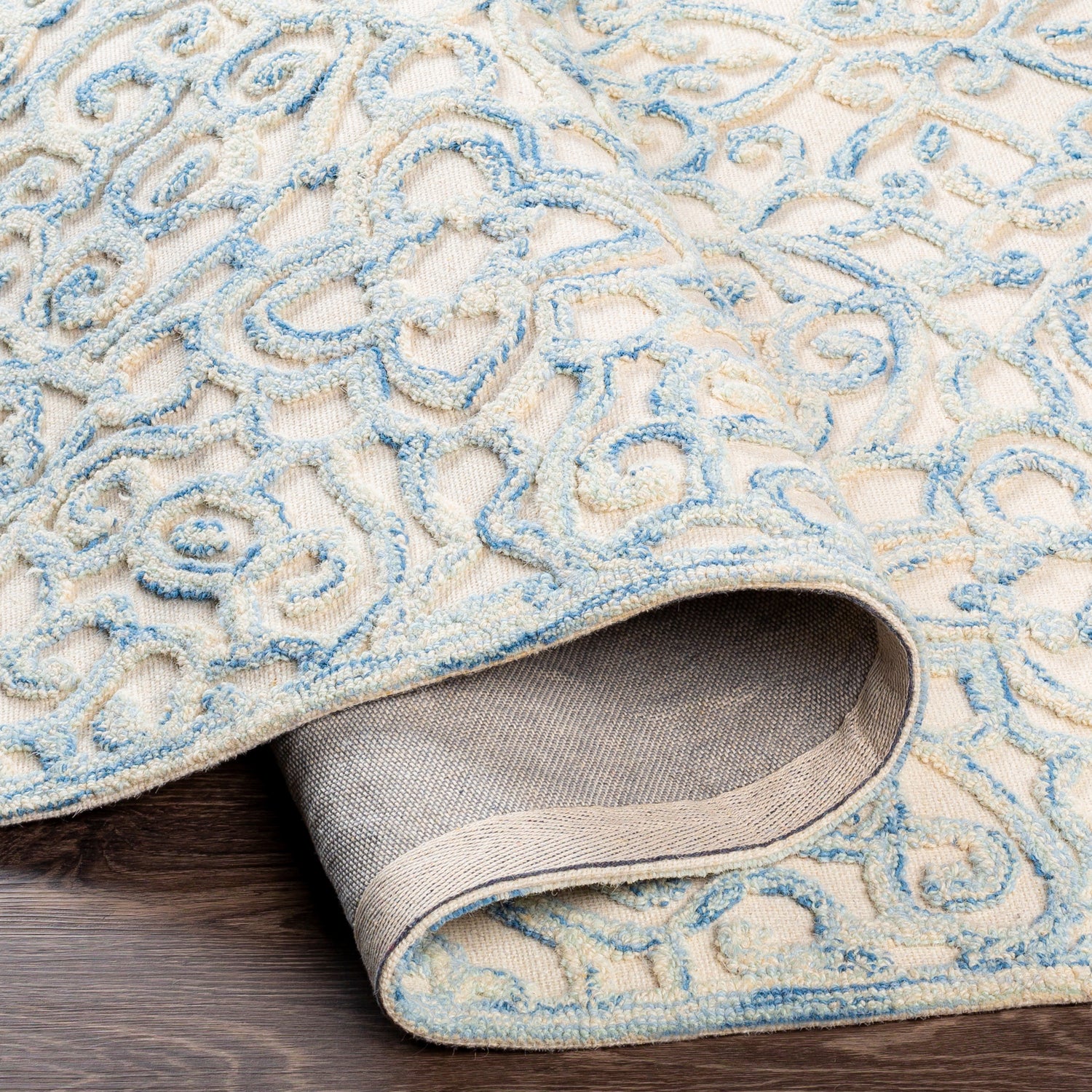 Surya Elegance Floral Hand Tufted Rug