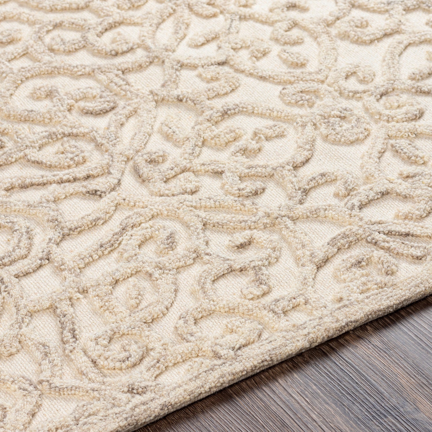 Surya Elegance Floral Hand Tufted Rug