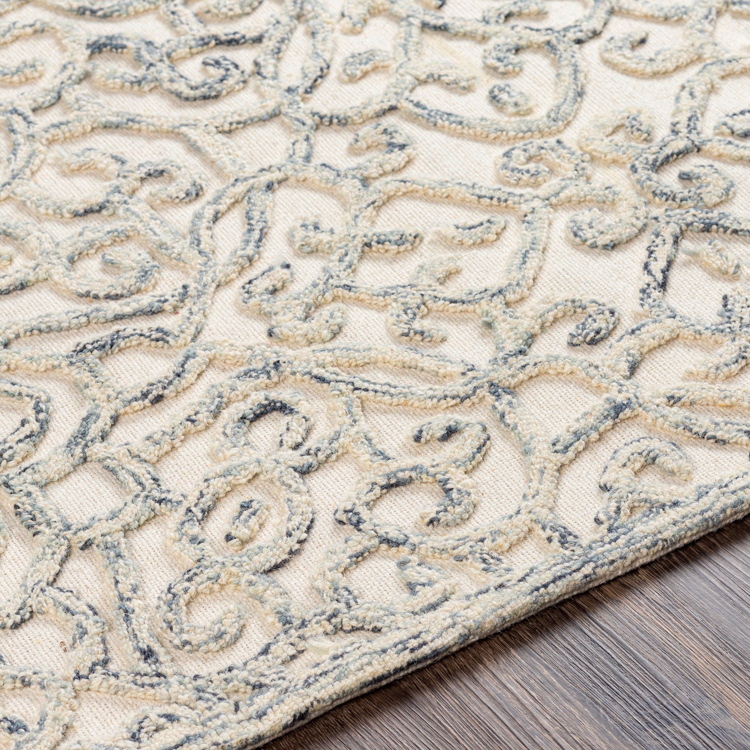 Surya Elegance Floral Hand Tufted Rug