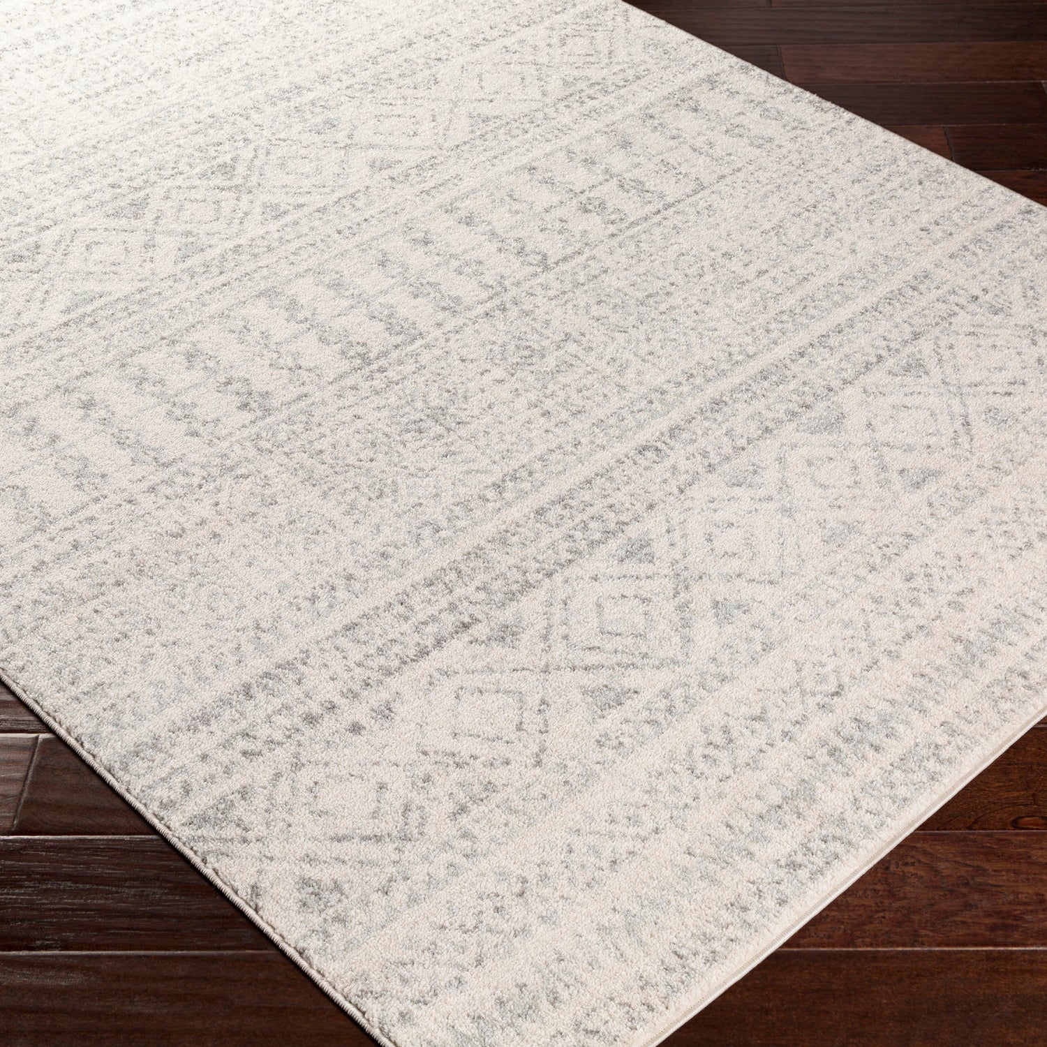 Livabliss Elaziz Haze Machine Woven Rug