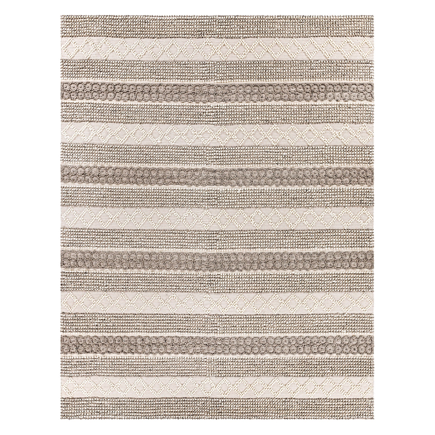 Surya Farmhouse Neutrals Hand Woven Rug