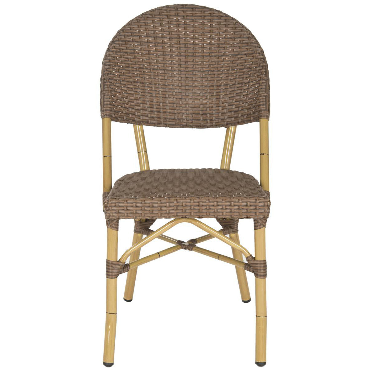 Castaneda Stacking Indoor/Outdoor Side Chair Set of 2