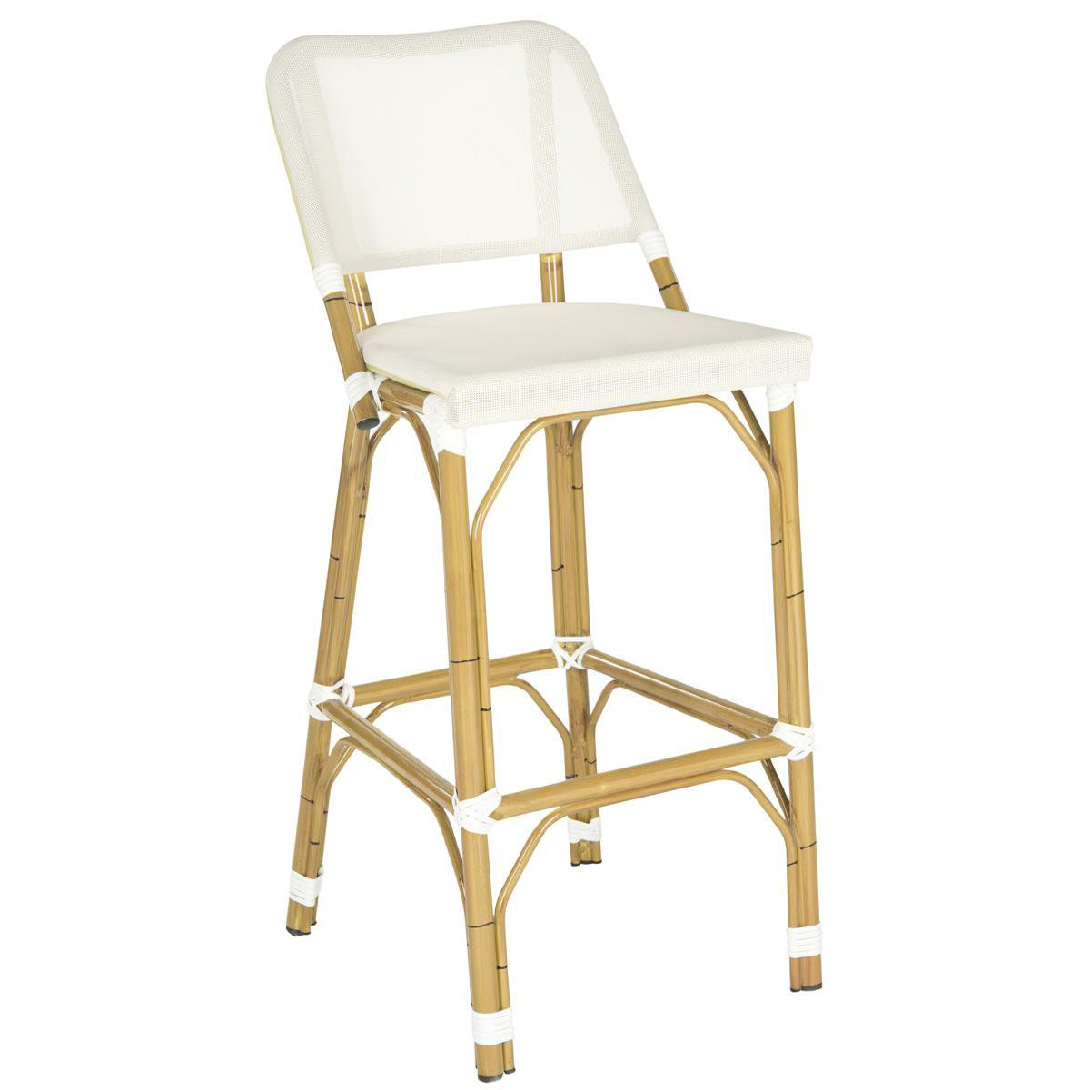 Aliyah Navy Indoor/Outdoor Bar Stool