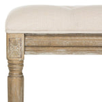 Keen French Brasserie Tufted Bench
