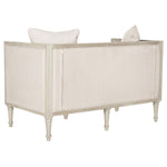 Nieto French Country Beige Settee