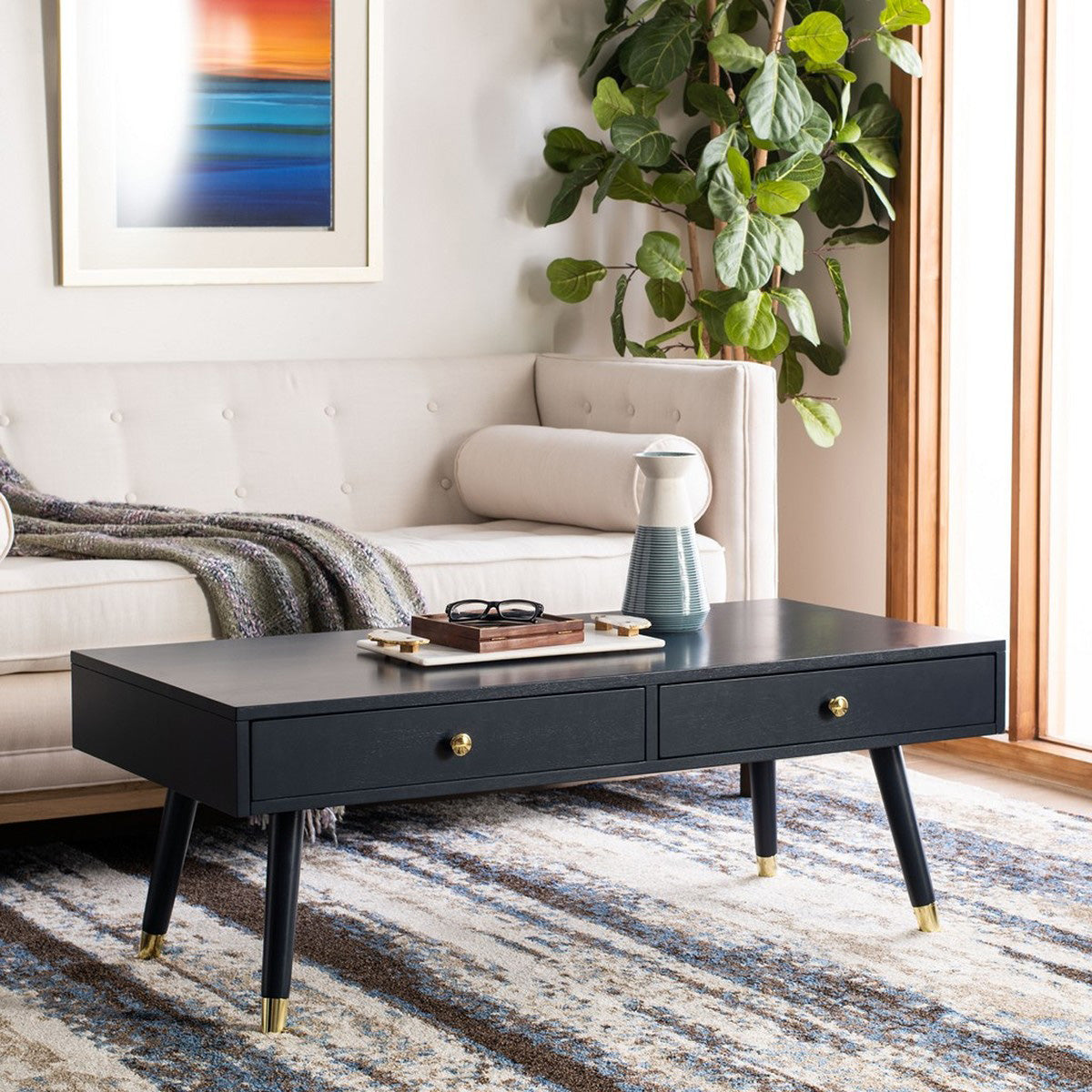 Coleman Gold Cap Coffee Table