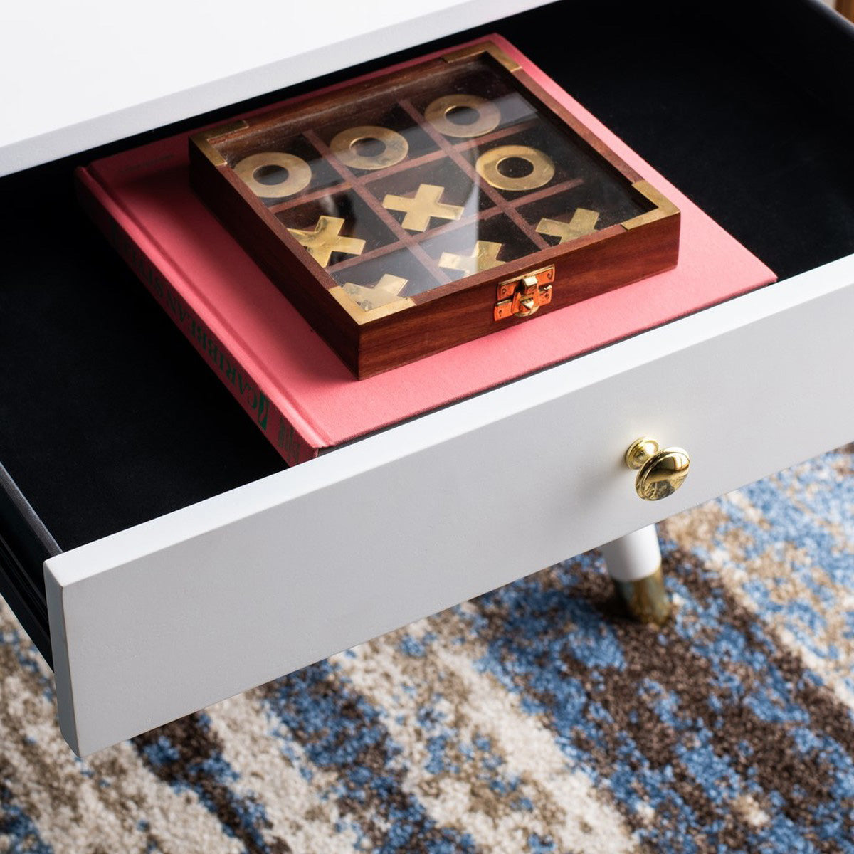 Coleman Gold Cap End Table