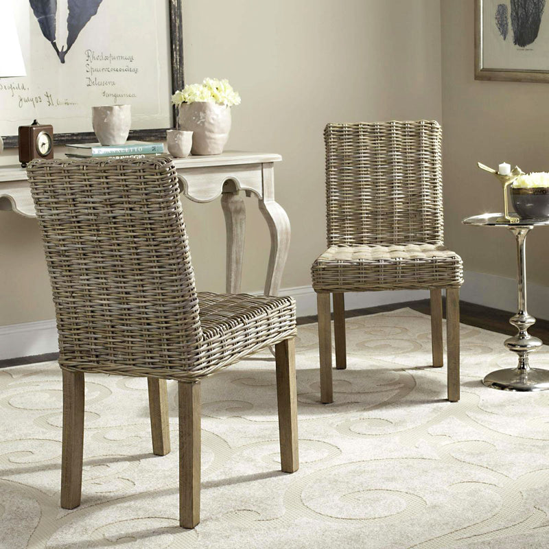 Emerson Rattan Side Chair Set of 2