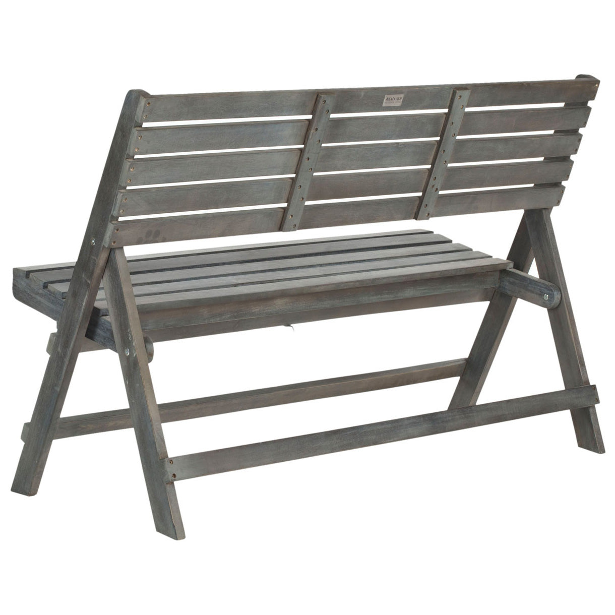 Alice Outdoor Folding Bench