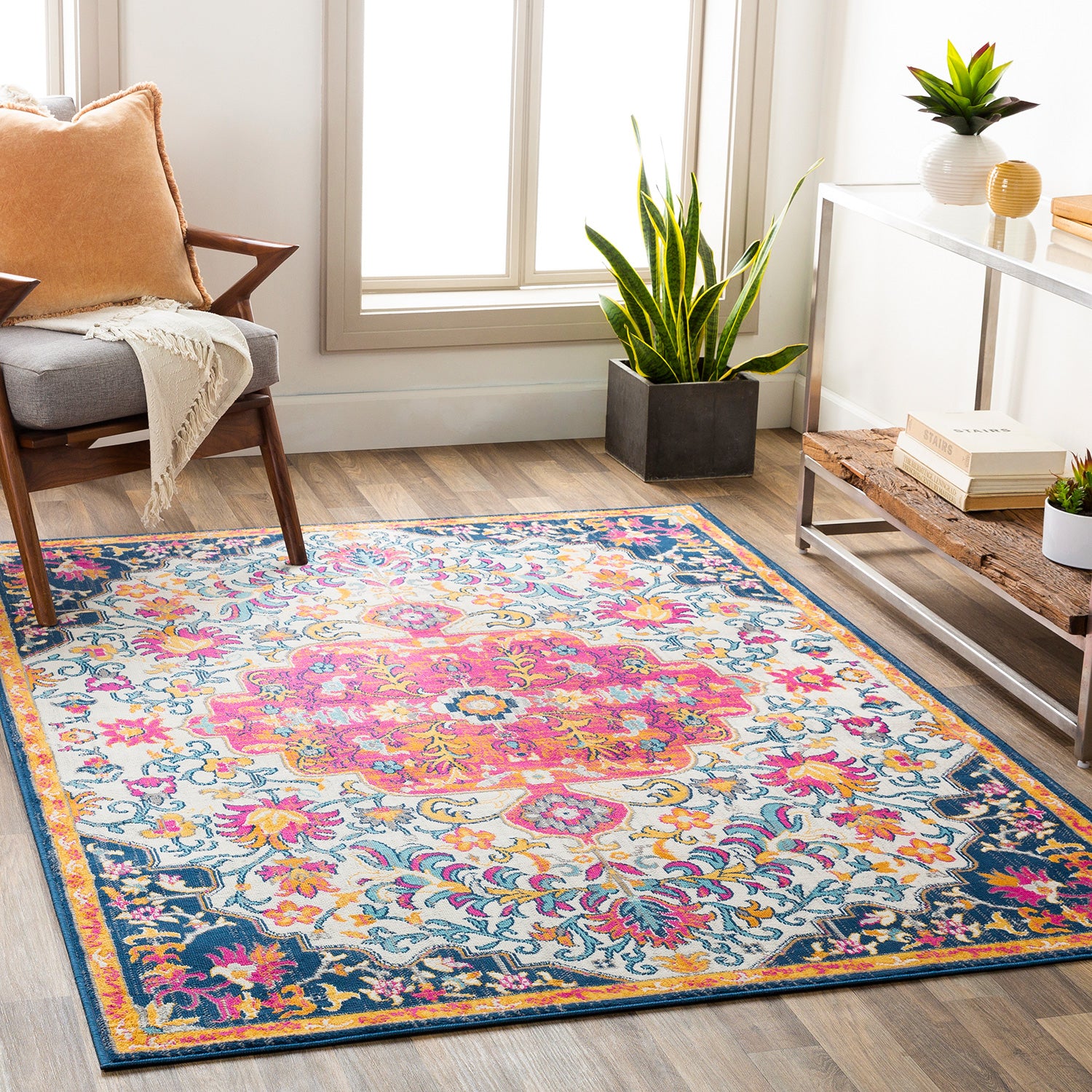 Livabliss Floransa Isla Machine Woven Rug