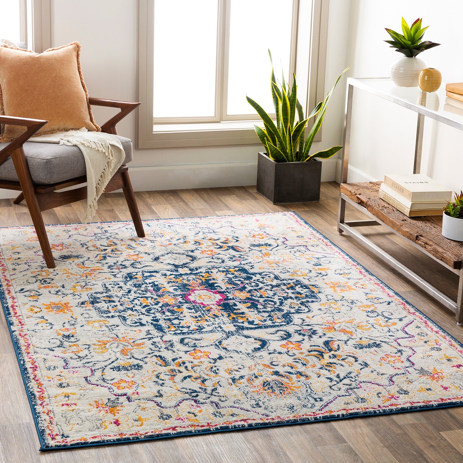 Livabliss Floransa Isla Machine Woven Rug