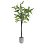 Faux Eucalyptus Potted Tree Large