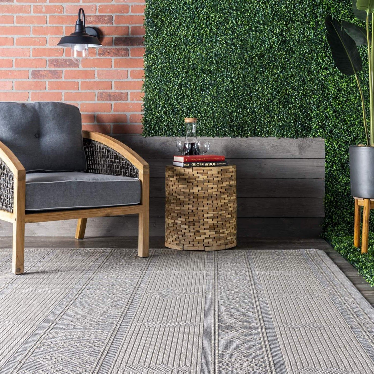 Ellen Indoor/Outdoor Rug – Paynes Gray