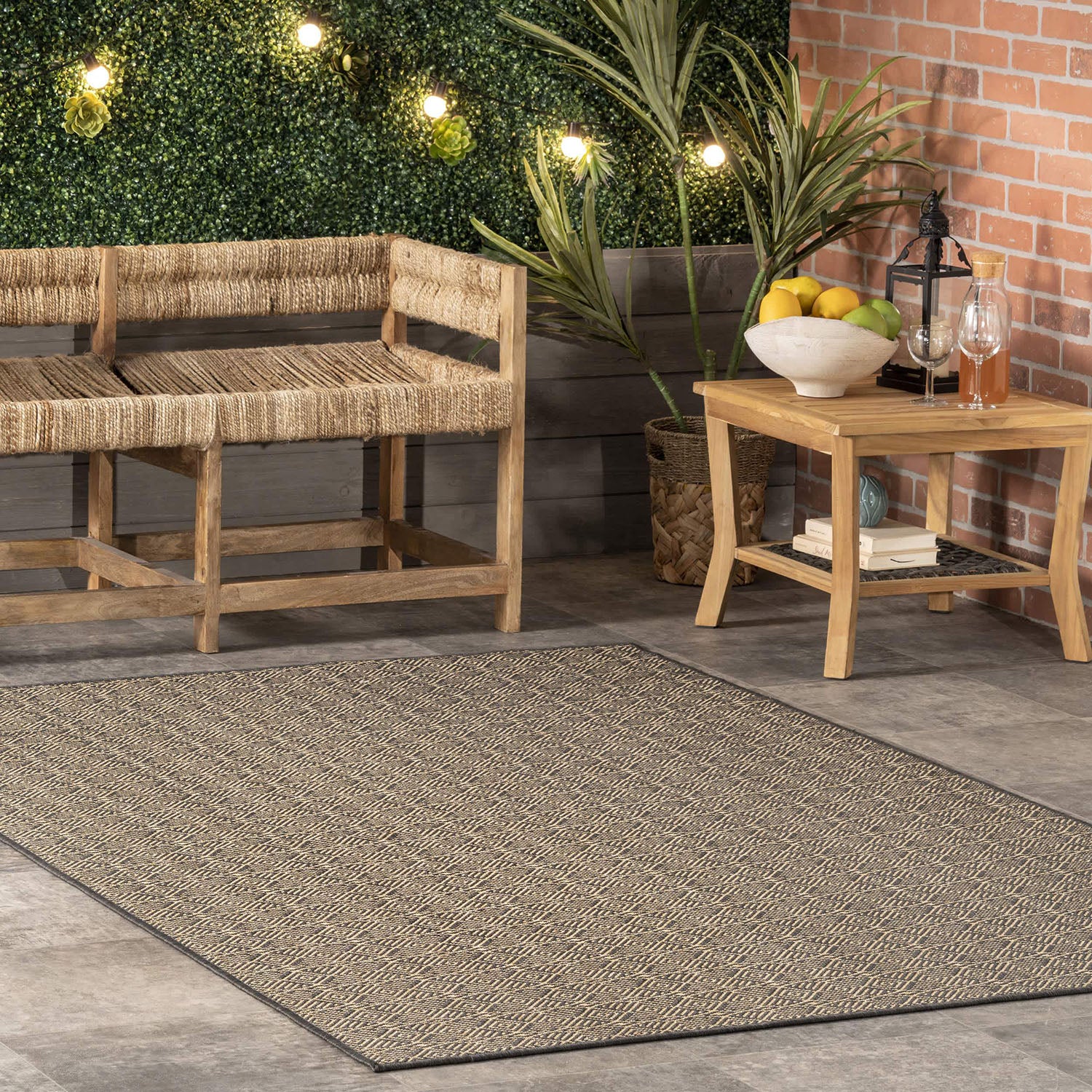 Mound Indoor/Outdoor Rug – Paynes Gray