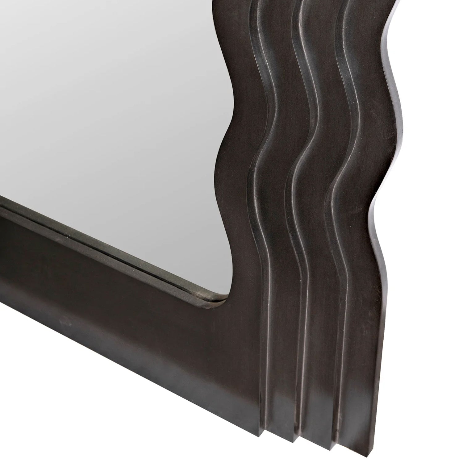 Noir Atticus Floor Mirror