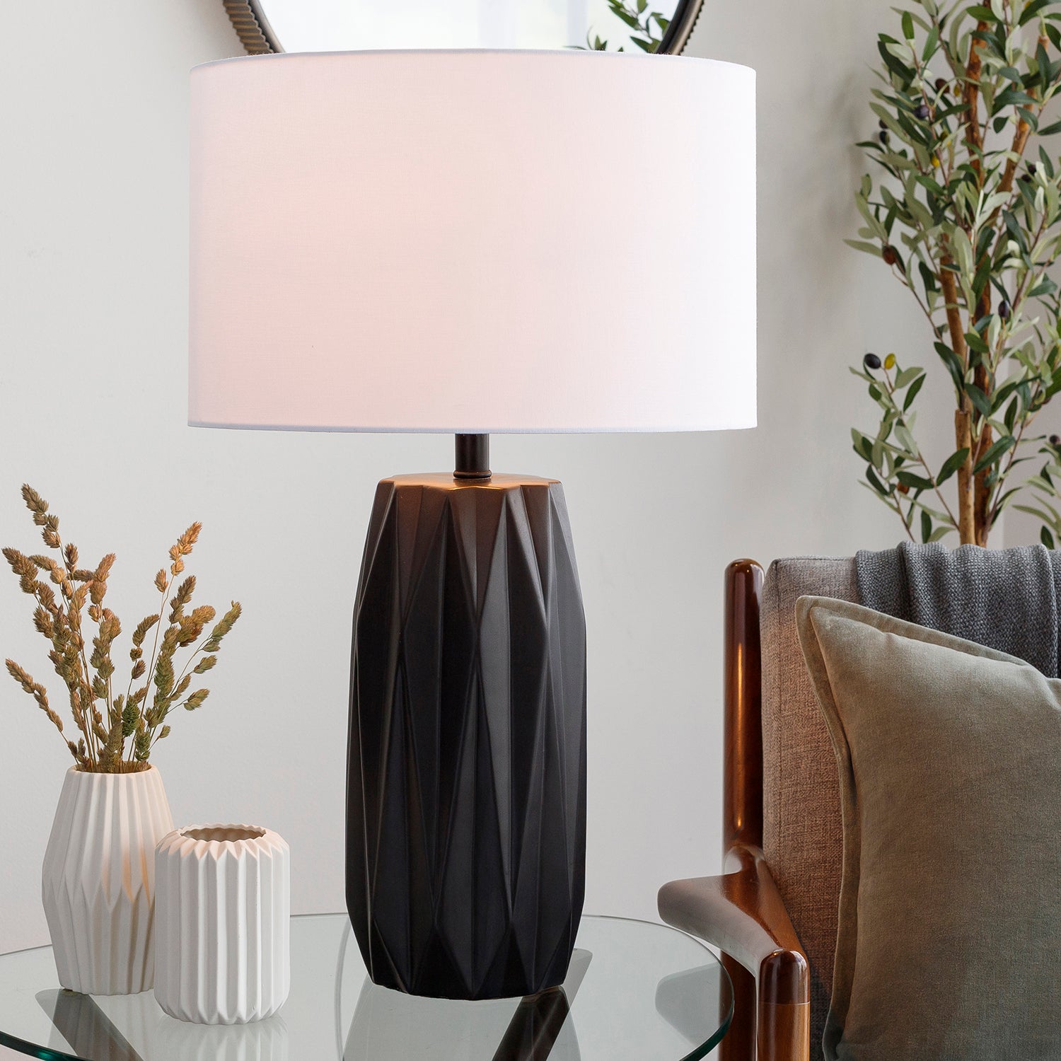 Gallo Black Table Lamp