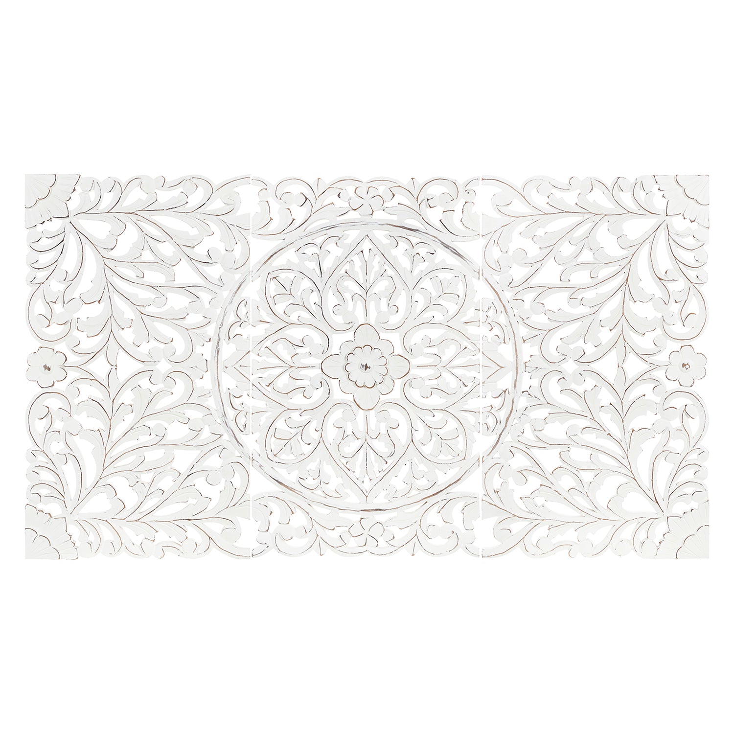 Cambay Wood Wall Art Set of 3