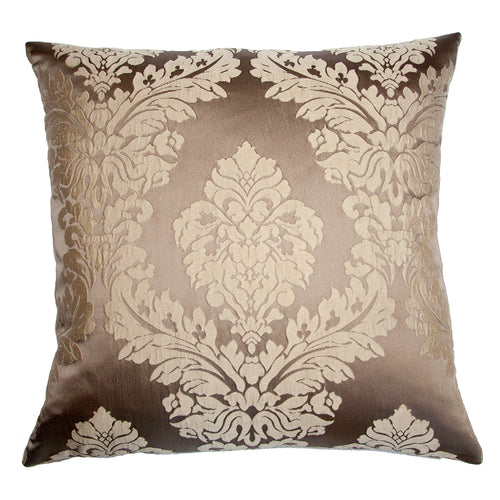 Square Feathers Hollywood Floral Throw Pillow