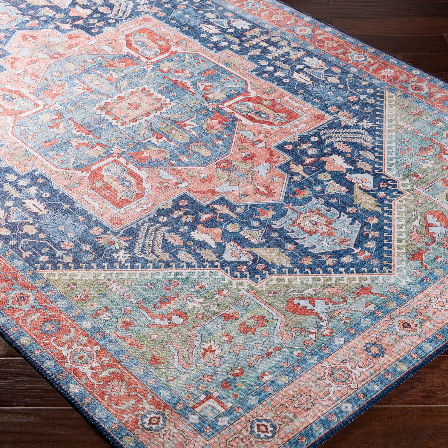 Livabliss Iris Plume Machine Woven Rug