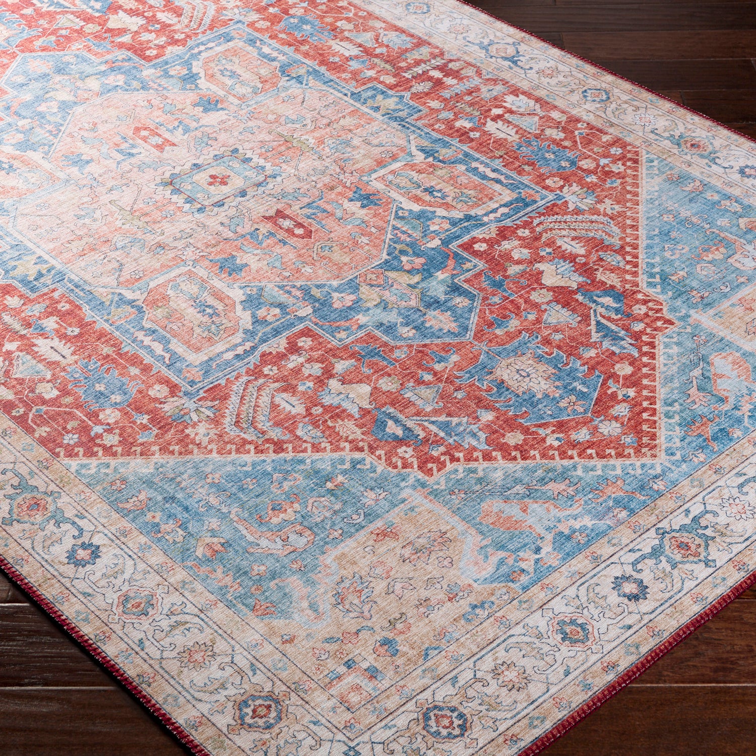 Livabliss Iris Plume Machine Woven Rug