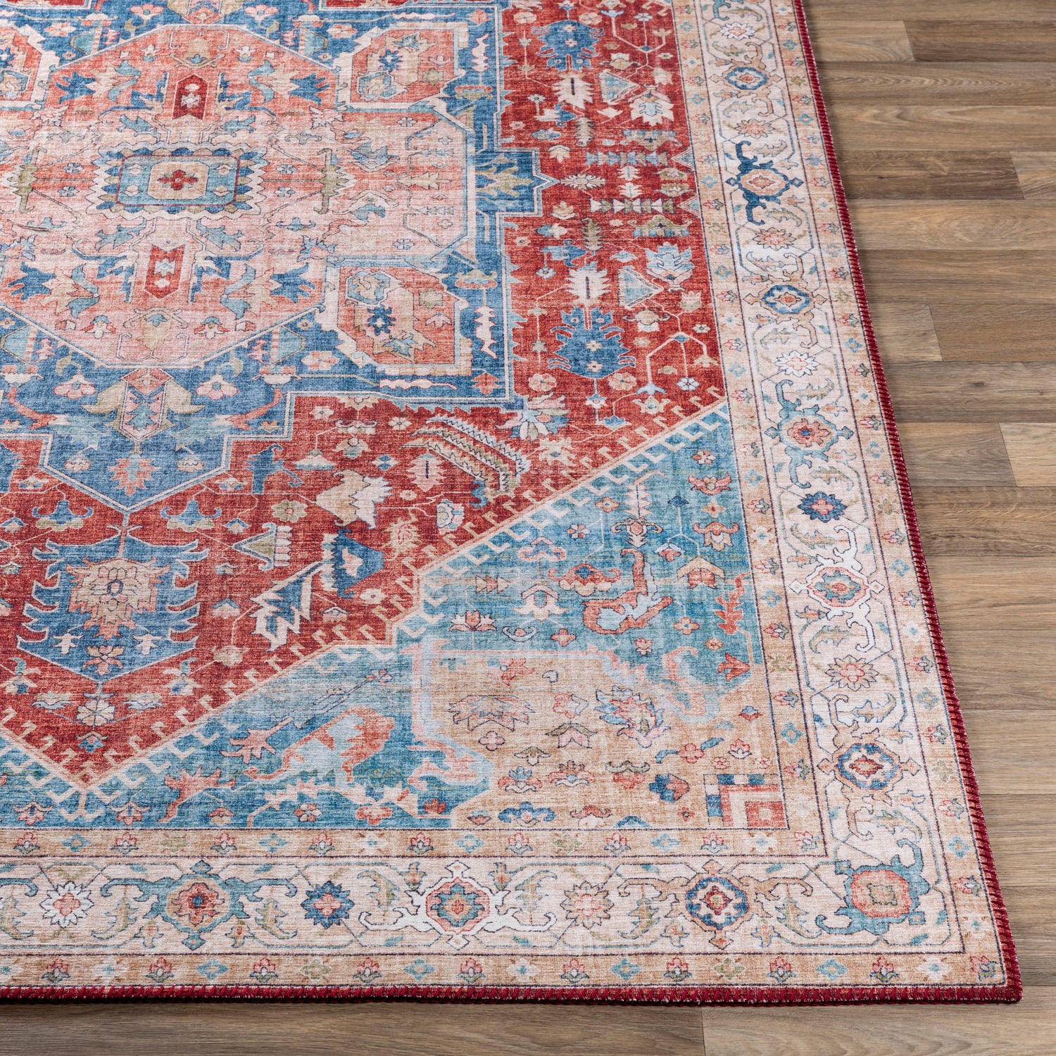 Livabliss Iris Plume Machine Woven Rug