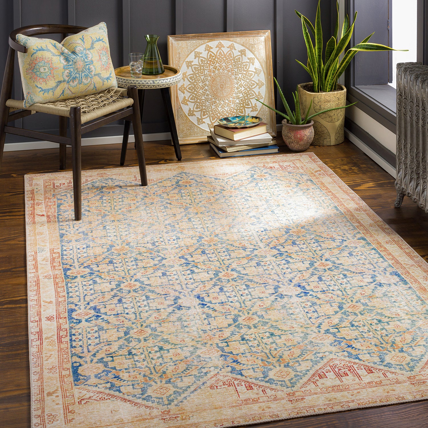 Surya Iris Roswell Machine Woven Rug