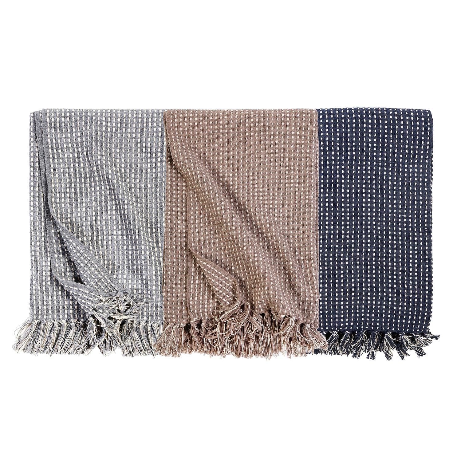Pom Pom at Home Jasper Throw Blanket Paynes Gray