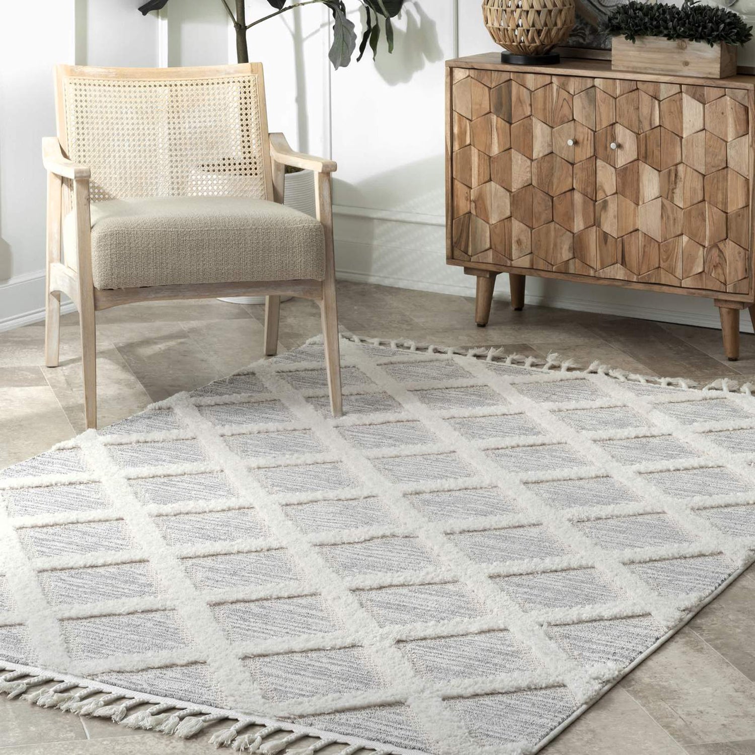 Bauer Machine Made Rug