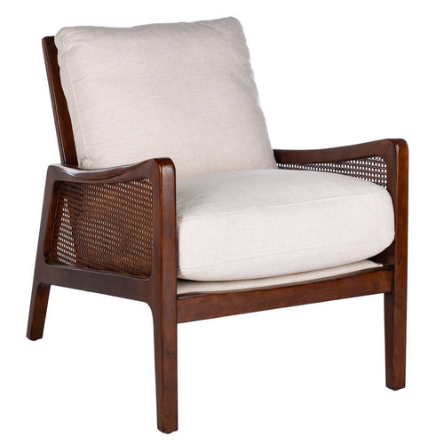 Wade Wood Frame Accent Chair