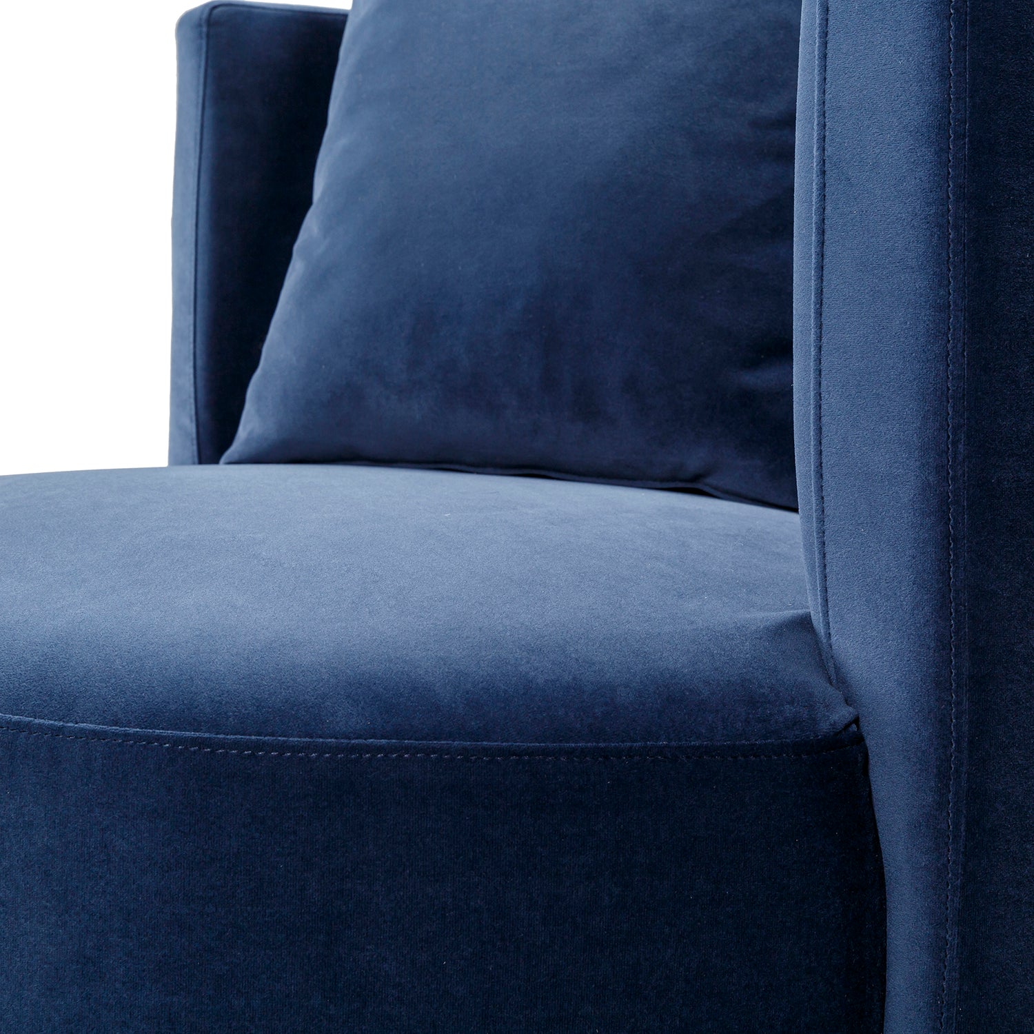 Brinkley Velvet Swivel Chair
