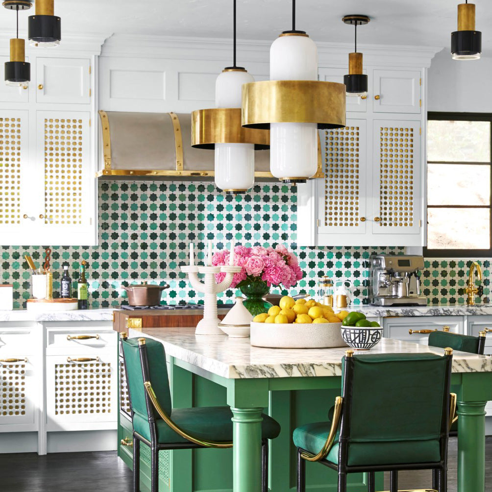 Martyn Lawrence Bullard x Corbett Lighting Melrose Pendant