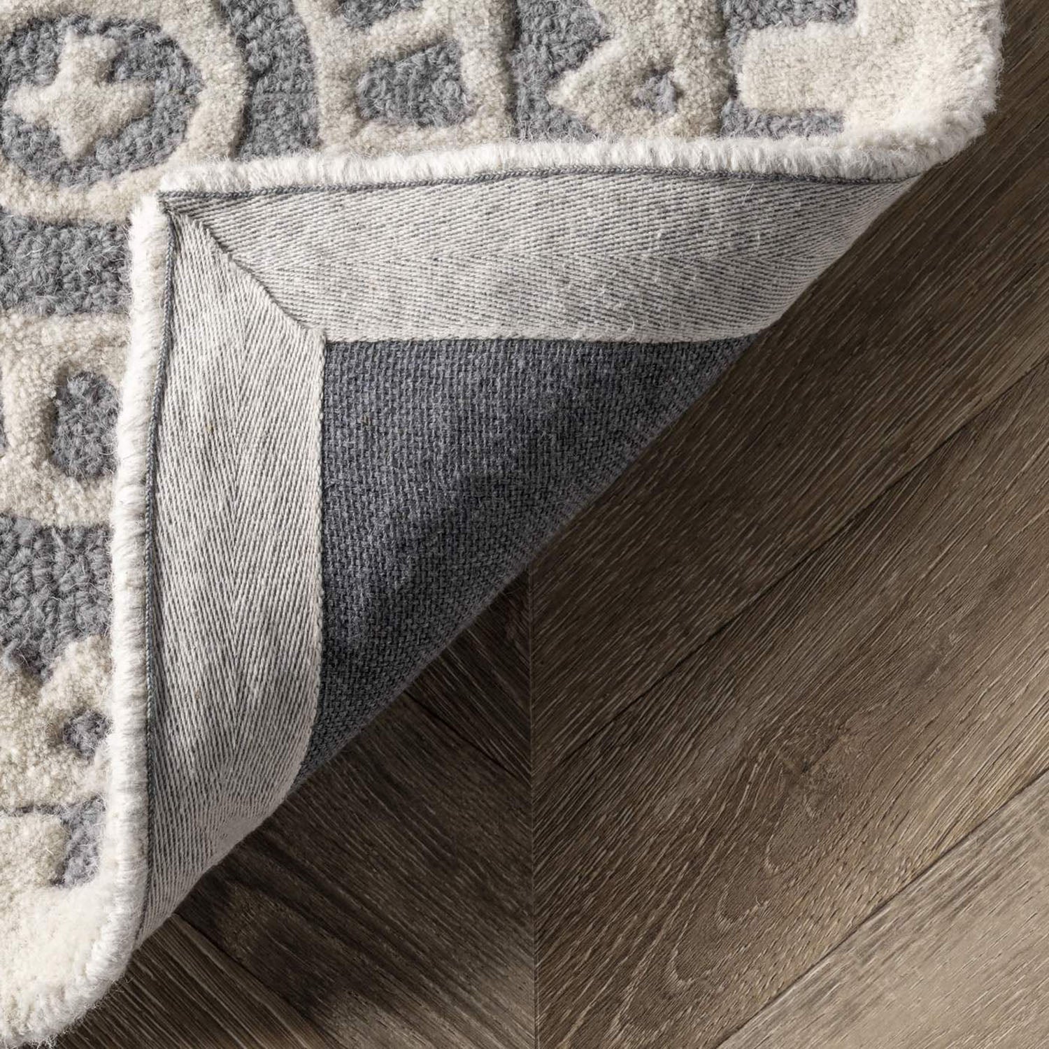 Adian Handmade Rug - Paynes Gray