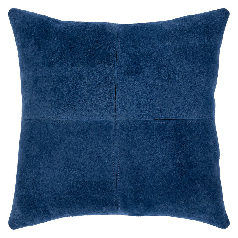 Galley Leather Throw Pillow