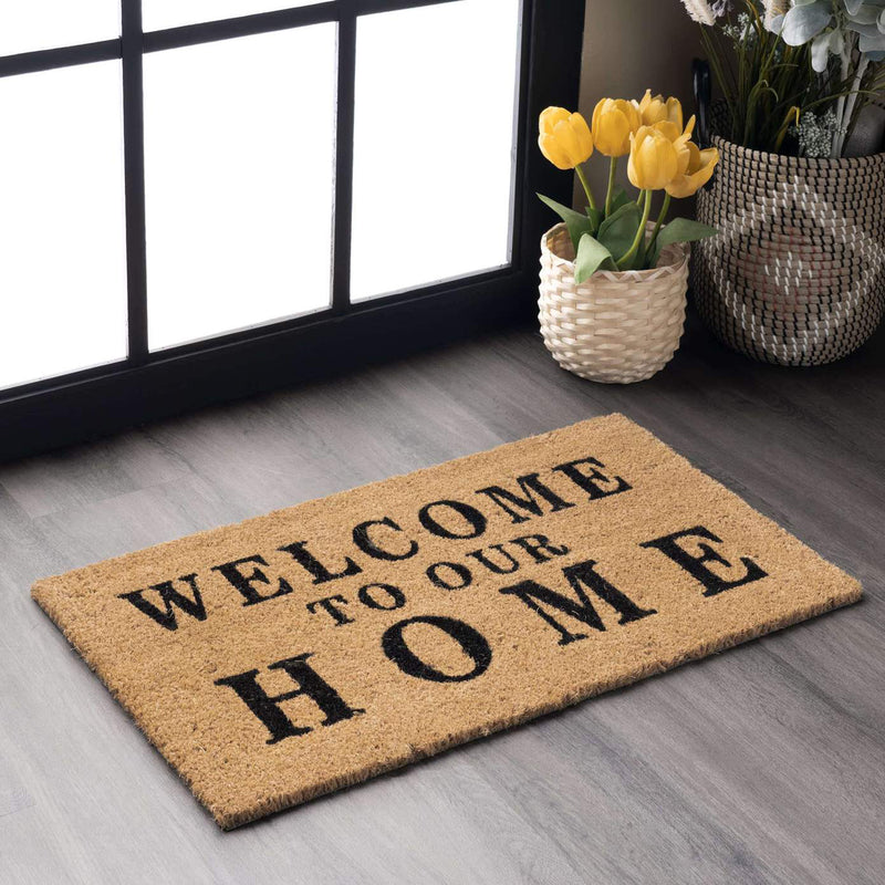 Welcoming Home Door Mat
