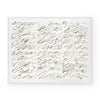 Villa and House Notes Silk Framed Wall Panel