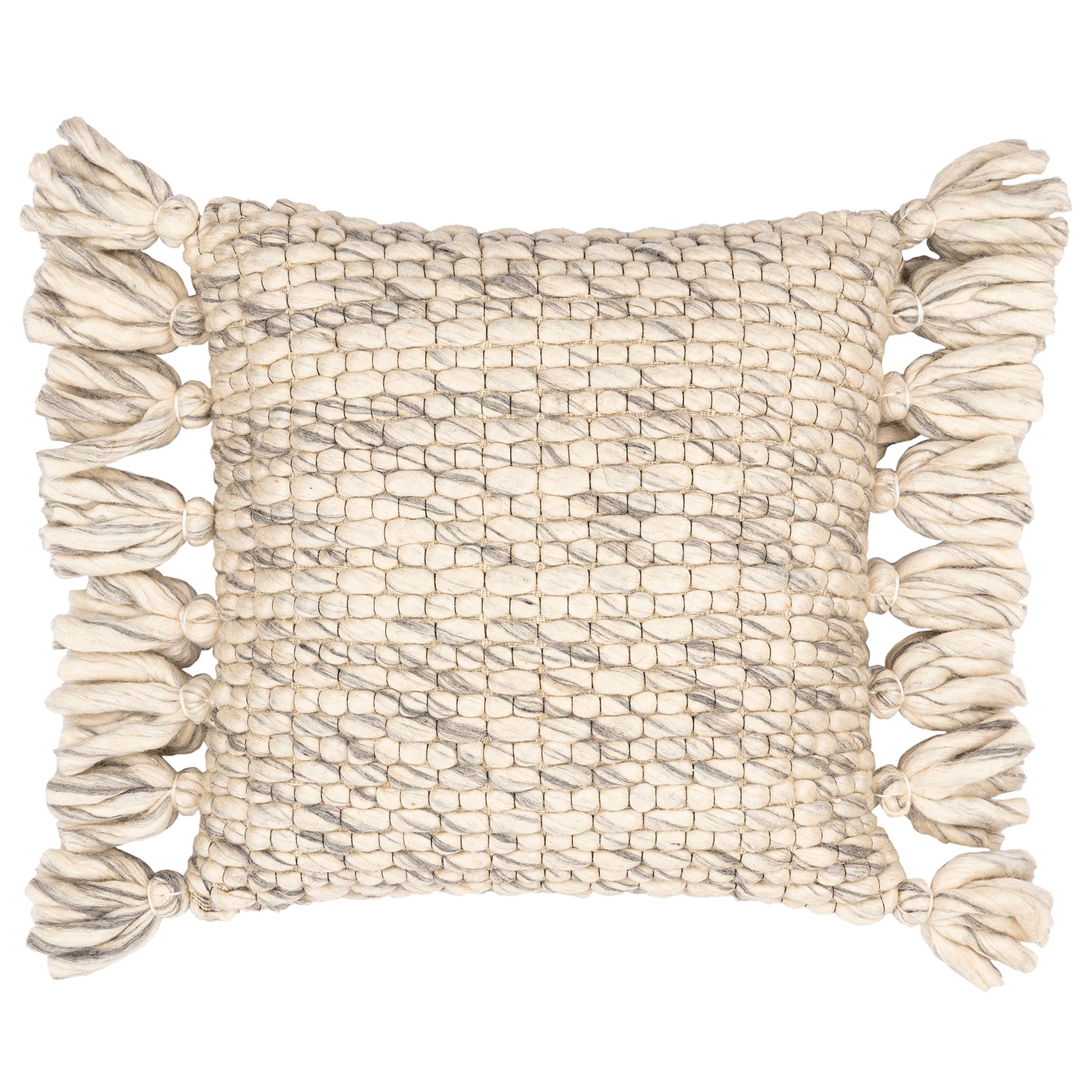 Cedar Tassel Throw Pillow