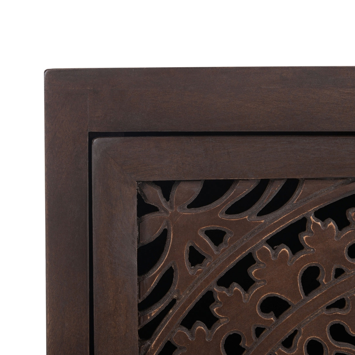Gigi 1 Door Carved Nightstand